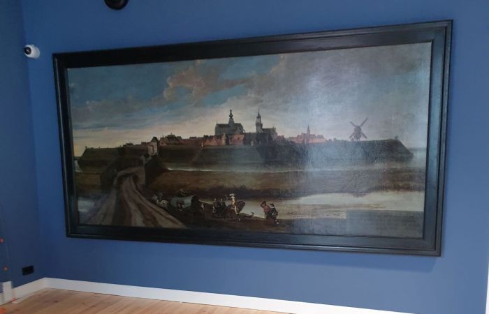 Schilderijen verplaatst